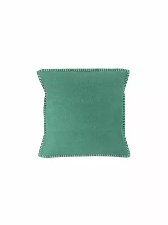 DAVID FUSSENEGGER | Housse de coussin "Sylt" 50x50cm (vert bouteille) | 
